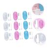 Beavorty Baby Finger Toothbrush 9pcs Silicone Toddler and Infant Oral Cleaner Set with Storage Box for 0-3 Years Gum Care and Teething Hygiene view 2