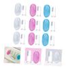 Beavorty Baby Finger Toothbrush 9pcs Silicone Toddler and Infant Oral Cleaner Set with Storage Box for 0-3 Years Gum Care and Teething Hygiene view 3