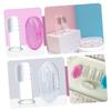 Beavorty Baby Finger Toothbrush 9pcs Silicone Toddler and Infant Oral Cleaner Set with Storage Box for 0-3 Years Gum Care and Teething Hygiene view 4