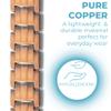 Willis Judd Mens Copper Magnetic Bracelet  Double Strength Magnetic Bracelets for Men  Adjustable Length with Sizing Tool -style 4 view 4