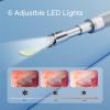 XINGLUOY Digital Otoscope with 7 Inch IPS Screen, 3.9mm Ear Wax Removal Tool Camera with 6 LED Lights, Visual Ear Camera and Wax Remover, Supports Photo Snap and Video Recording view 2