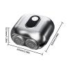 Shaver Electric For Men Portable Pocket Size Beard Trimmer Rechargeable Shavers Wet And Dry Beard Grooming Rechargeable Shaver Beard Trimmer Hair Remover Electric Shaver For Men view 3