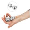 TOVINANNA 2pcs Stainless Steel Hand Exercise Balls Massage Therapy Rolling Balls for Hand Fitness Stress Relief and Strength Training view 3