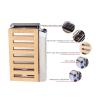 ZIJINGY Fast Heating Sauna Heater, 3KW/3.6KW Furnace Internal Control Furnace For Home Room Sauna Heater Shower Spa Easy to Install, Easy to Control (Color : 3.6kw and Controller, Size : 1) view 2