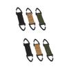 FRCOLOR 6pcs Elegant Hook Double-Sided Buckle for Rucksack Straps Glasses Ear Hooks Extender view 1