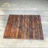 4" 7" 8" 10" 12" Rise Wooden Threshold Ramp For Home/Front Door/Yard/Doorways, Wheelchairs Walkers Car Motorcycle Entry Stair Steps Transition Ramp (23.6X39.4X12In/60X100X30Cm) view 2