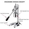 Manual Long French Fries Maker 20-30CM Dough Chips Squeezer Aluminum Alloy Machine for Corn Potato Dough Extruder Kitchen Tool view 4
