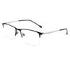 RICCIE Men's Pure Titanium Smart Zoom Anti-Blue Light Reading Glasses, HD Aspheric Resin Lenses Anti-fatigue Goggles Diopter,01,+2.5 view 1