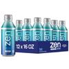 ZenWTR Ultra-Pure, Vapor Distilled Water, 16 OZ (Pack of 12) Bottled Water, 9 pH Alkaline Water with Electrolytes for a crisp, refreshing taste in an infinitely recyclable aluminum bottle. view 2