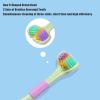 3 PCS Three Sided Toothbrush, 3 Sided Auti-sm Toothbrush, Sensory Toothbrush A-utism Kids, Triple Angle Toothbrush, 3 Sided A-utismi-ng Toothbrush Creative Travel Toothbrush for Teeth Care Gum Care view 4
