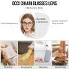 OCCI CHIARI Large Reading Glasses for Women 2.25 Fashion Readers Glasses Spring Hinge Glasses (Grey Tortoiseshell, 225) view 3