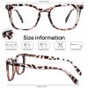 OCCI CHIARI Large Reading Glasses for Women 2.25 Fashion Readers Glasses Spring Hinge Glasses (Grey Tortoiseshell, 225) view 4