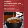 Pueraria Balsam Pear and Mulberry Leaf Tea, 5.2oz/150g Premium Natural Mulberry Leaf Tea, Bitter Gourd Mulberry Leaf Tea, Healthy Herbal Tea Sugar Free Caffeine Free No Additives (3Pcs) view 2