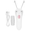Electric Threading Epilator Hair Remover USB Charging Cable, Thorough Hair Removal, Facial Hair Removal Thread Epilator Hair Removal for Smooth Skin (Pink) view 1