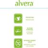 Avizor Alvera - Lens Solution with Aloe Vera - Pack 2x350ml + 100ml Travel Bottle - Lens Cleaning and Disinfection with Aloe Vera - Suitable for All Types of Soft Contact Lenses view 2
