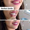 Dazzluxe 2 Pairs Upper & Lower Teeth Veneers, Instant Whitening Veneers Teeth Comfort Fit, Adjustable Temporary Fake Teeth for Missing Teeth Cosmetic Snap on Quick Fit Dentures view 2