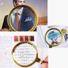 10x Optical Ultra Clear Redwood Handheld for Old Men Reading Book Hd Lenses Magnifinf Glass needed Selfless dedication view 2