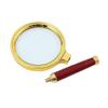 10x Optical Ultra Clear Redwood Handheld for Old Men Reading Book Hd Lenses Magnifinf Glass needed Selfless dedication view 3