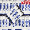 55x Whole UHT Milk Sticks 10ml Individually Wrapped Pouches Portions Sachets Lakeland view 1