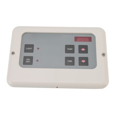 Controller, Sauna Temperature Steam Generator Controller for Household Sauna Room Wall Mount Wet (White)