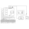 Controller, Sauna Temperature Steam Generator Controller for Household Sauna Room Wall Mount Wet (White) view 4