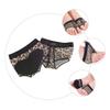 minkissy 4 Pairs Thicken Leather Care Front Palm Relief Friction Dance Training Shoes Toe Pads Gymnastics Shoes view 3
