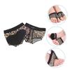 minkissy 4 Pairs Thicken Leather Care Front Palm Relief Friction Dance Training Shoes Toe Pads Gymnastics Shoes view 4