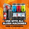 SnowShock Slush Syrup 5L Apple & Mango | Slushy Concentrate Dilute for Ice Slushie Machine - Makes Up To 110 Drinks - Refreshing Frozen Drink Mix for Kids Parties, Cafes, Events & Food Vans | Vegan view 4