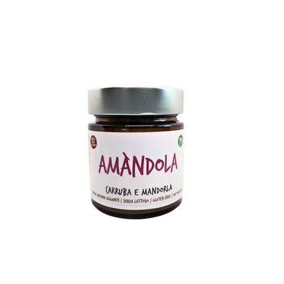 Amndola spread with carob and almond 200 g