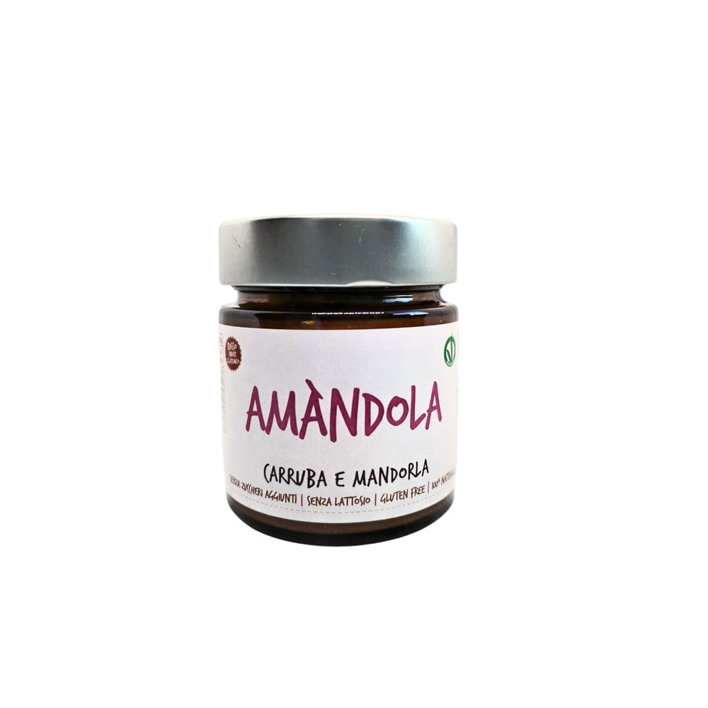 Amndola spread with carob and almond 200 g
