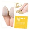 minkissy 3 Pairs Non-Slip Dance Paws Pad Breathable Forefoot Pads Half Palm Socks Comfortable Dance Trainers Lightweight Shoes view 4