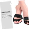 minkissy 2 Pairs Forefoot Pads Sbr Material Comfortable Non-Slip Adjustable for Shoes Dance Activities view 2