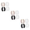 minkissy 3sets Insoles for High Heels Comfortable Heel Pads Breathable Reusable Lifts for Shoes 4pairs*3 view 1