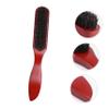 Beaupretty 3pcs Solid Wood Beard Brush Natural Bristles for Men Styling and Cleaning for Daily Grooming Routine view 3