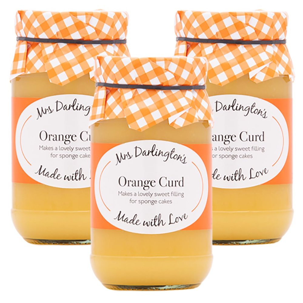 FreshCart Basics Mrs Darlington's Orange Curd - 320g - Pack of 3