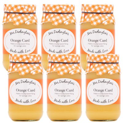 FreshCart Basics Mrs Darlington's Orange Curd - 320g - Pack of 6