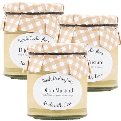 FreshCart Basics Mrs Darlington's Dijon Mustard - 170g - Pack of 3