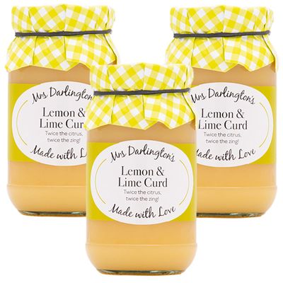 FreshCart Basics Mrs Darlington's Lemon and Lime Curd - 320g - Pack of 3