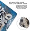 YJWANDO Scale for Body Weight, Blue Eyed Snow Leopard Print Weight Scale Body Fat Scale with Accurate & Large LCD Backlight Display, style view 4