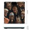 YJWANDO Scale for Body Weight, African Ritual Ethnic Tribal Print Weight Scale Body Fat Scale with Accurate & Large LCD Backlight Display, style view 2