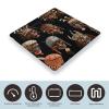 YJWANDO Scale for Body Weight, African Ritual Ethnic Tribal Print Weight Scale Body Fat Scale with Accurate & Large LCD Backlight Display, style view 3