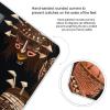 YJWANDO Scale for Body Weight, African Ritual Ethnic Tribal Print Weight Scale Body Fat Scale with Accurate & Large LCD Backlight Display, style view 4