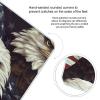 YJWANDO Scale for Body Weight, Bald Eagle Print Weight Scale Body Fat Scale with Accurate & Large LCD Backlight Display, style view 4