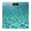 YJWANDO Scale for Body Weight, Blue Aqua Pool Water Print Weight Scale Body Fat Scale with Accurate & Large LCD Backlight Display, style view 1