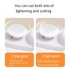yanwuwa Electric Automatic Nail With Light & 2 Speeds Fingernail Cutter And File 2 In 1 Rechargeable Fingernail Trimmer ABS Material Nail Grinder view 2