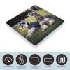 YJWANDO Scale for Body Weight, Adult Schnauzer Dogs Print Weight Scale Body Fat Scale with Accurate & Large LCD Backlight Display, style view 3
