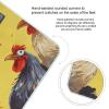 YJWANDO Scale for Body Weight, Art Chicken Painting Print Weight Scale Body Fat Scale with Accurate & Large LCD Backlight Display, style view 4