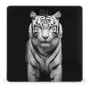 YJWANDO Scale for Body Weight, Black and White Tiger Print Weight Scale Body Fat Scale with Accurate & Large LCD Backlight Display, style view 1