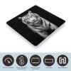 YJWANDO Scale for Body Weight, Black and White Tiger Print Weight Scale Body Fat Scale with Accurate & Large LCD Backlight Display, style view 3