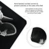 YJWANDO Scale for Body Weight, Animal Funny Cow Head Black White Print Weight Scale Body Fat Scale with Accurate & Large LCD Backlight Display, style view 4